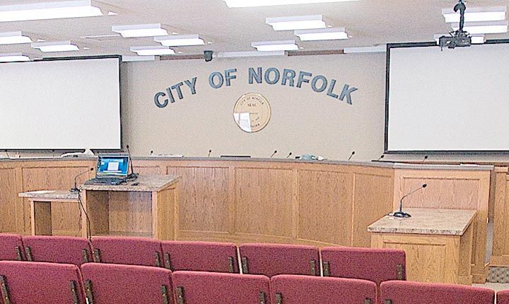 City council chambers NDN